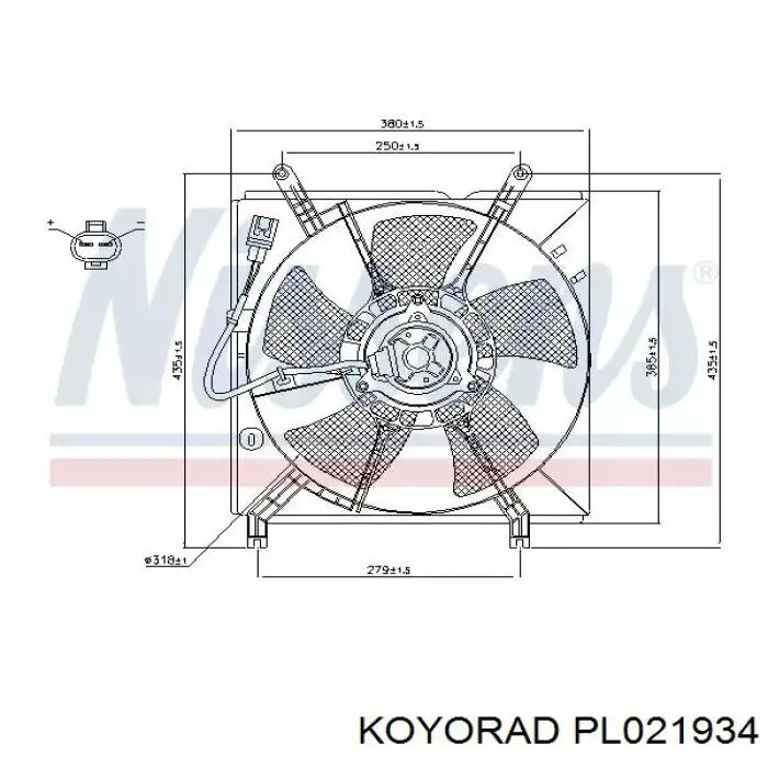 Радиатор PL021934 Koyorad