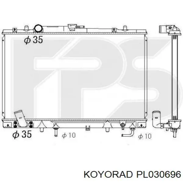 PL030696 Koyorad Радиатор основной