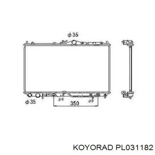 Радиатор PL031182 Koyorad