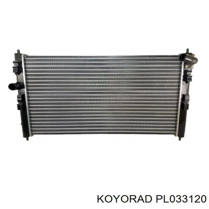1350A761 Peugeot/Citroen radiador de esfriamento de motor