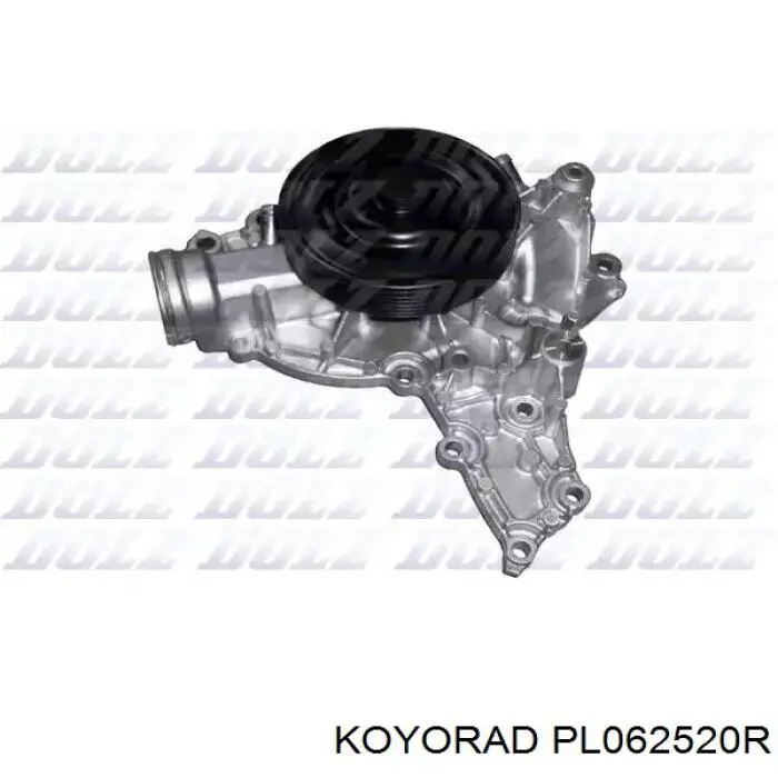 Купить PL062520R Koyorad Радиатор водяной