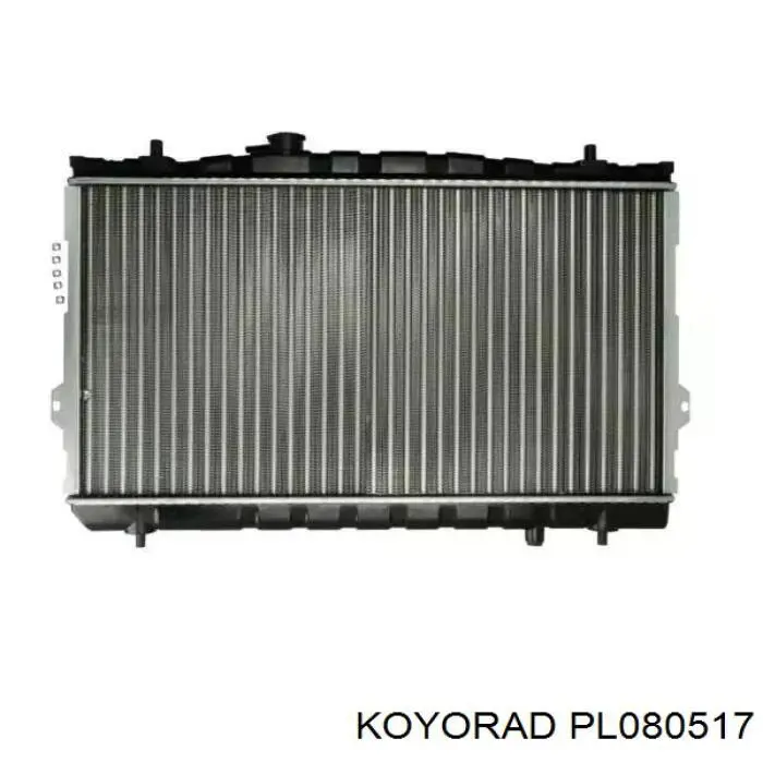 Радиатор охлаждения двигателя Koyorad PL080517 цена, от 84.00 USD