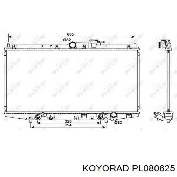 FP30A1389KY FPS Радиатор основной