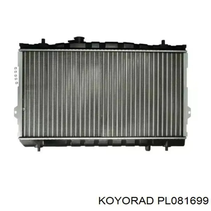 Радиатор охлаждения двигателя Koyorad PL081699 цена, от 129.59 USD