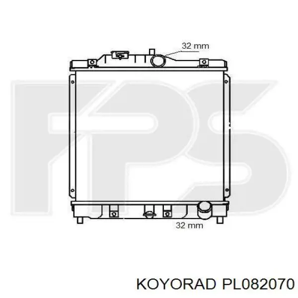 Радиатор PL082070 Koyorad