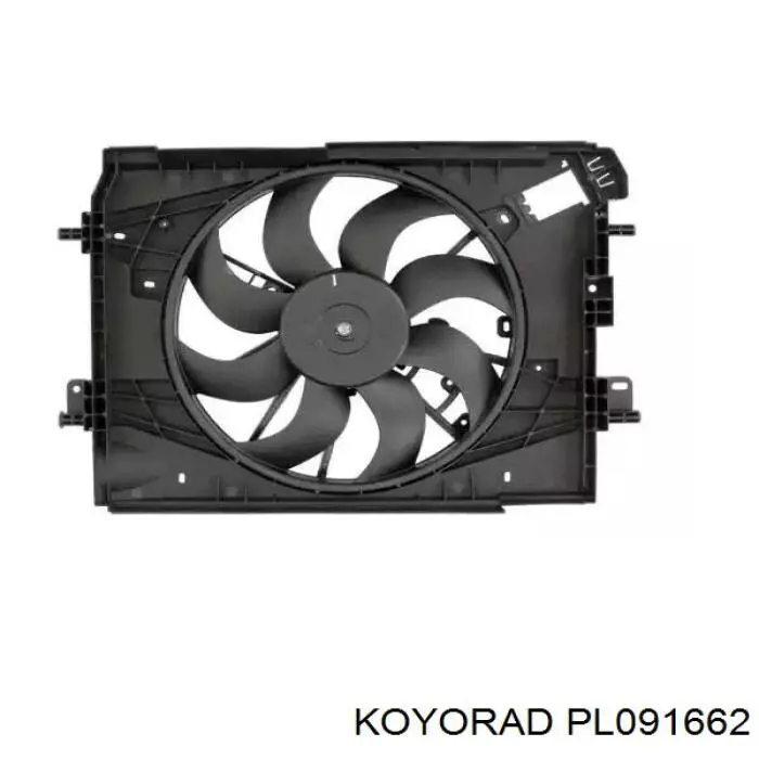 Радиатор охлаждения двигателя Koyorad PL091662 цена, от 84.79 USD