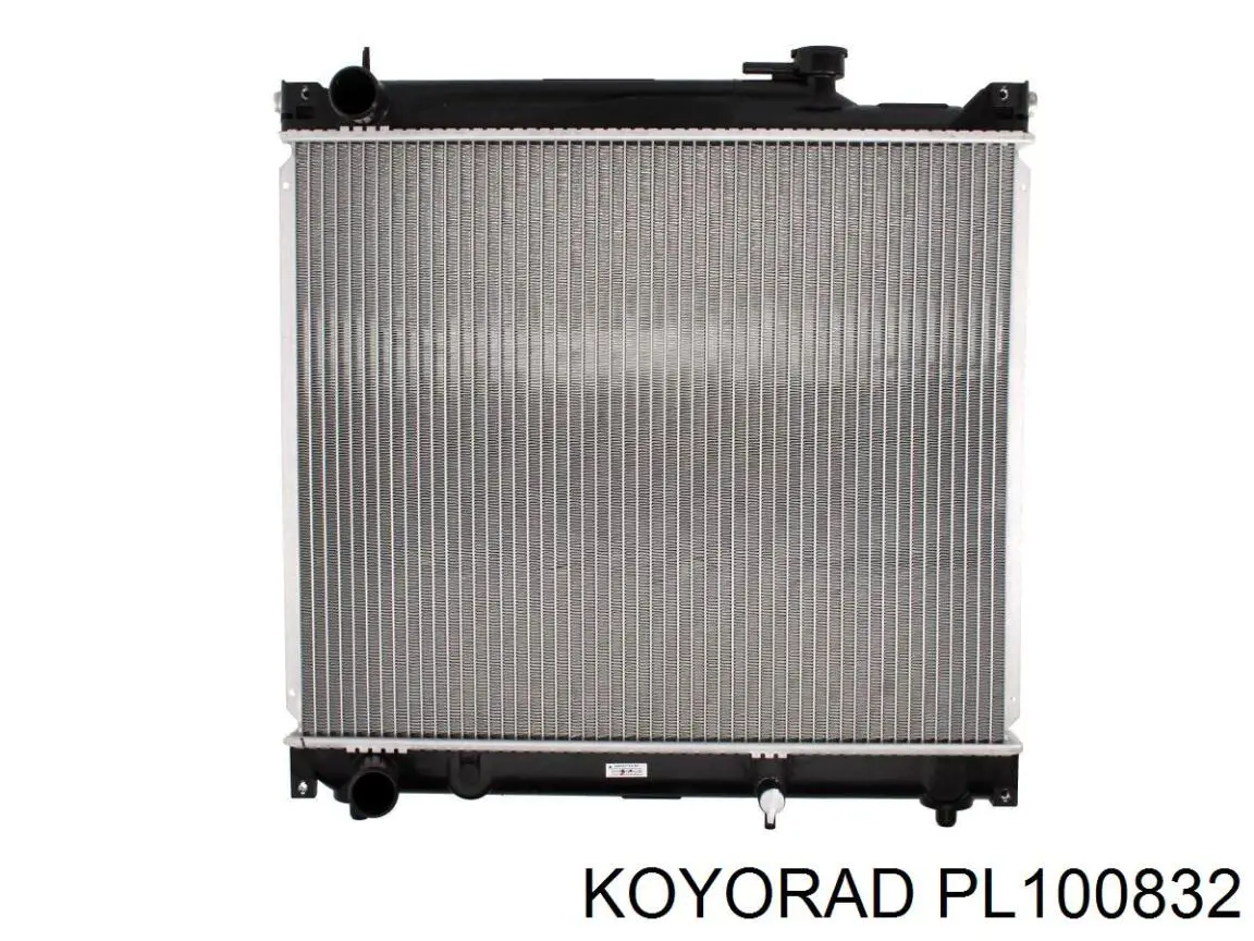 Radiador refrigeración del motor PL100832 Koyorad