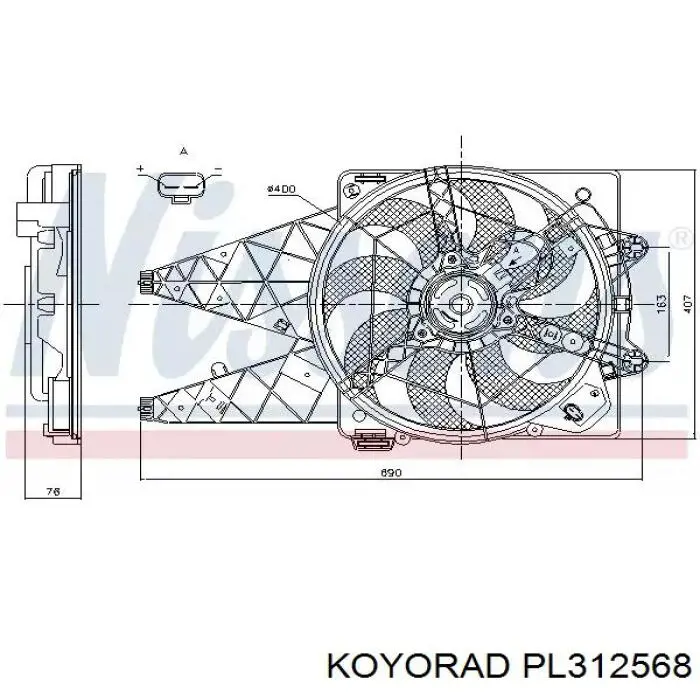 PL312568 Koyorad Радиатор основной