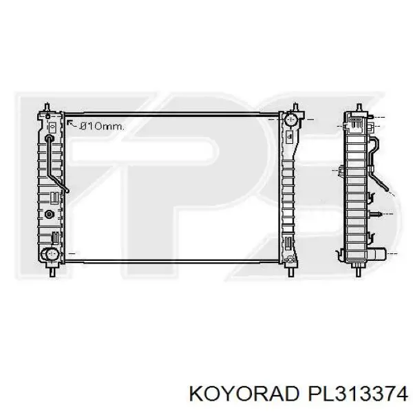 PL313374 Koyorad Радиатор основной