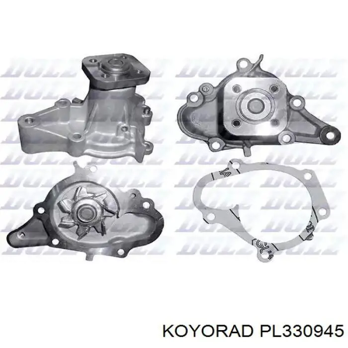 PL330945 Koyorad radiador de esfriamento de motor