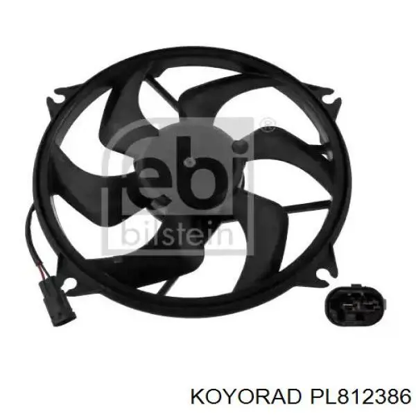 Купить PL812386 Koyorad Радиатор водяной