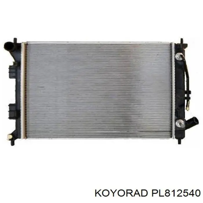 Радиатор охлаждения двигателя Koyorad PL812540 цена, от 79.00 USD
