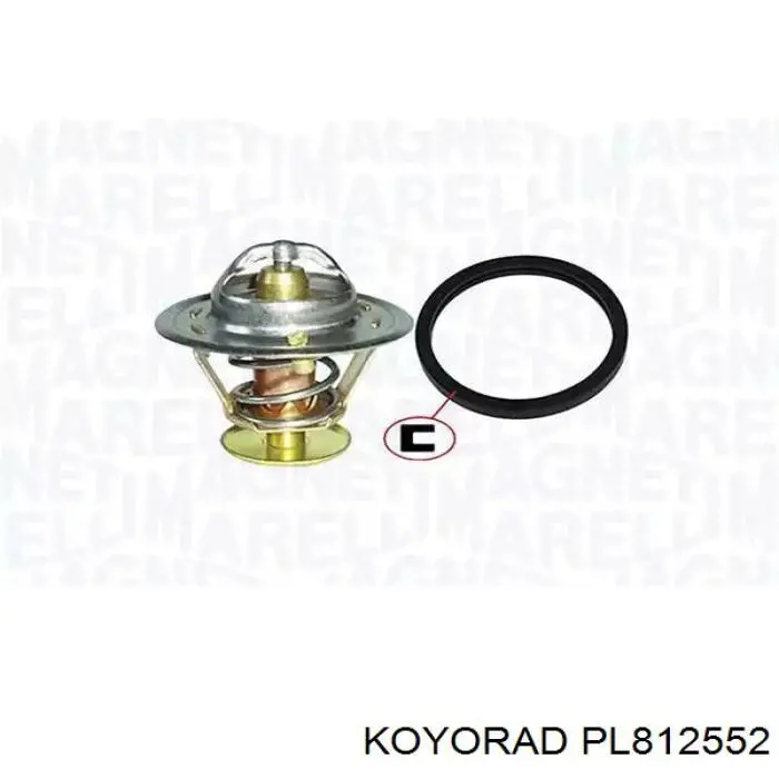 Радиатор охлаждения двигателя Koyorad PL812552 цена, от 125.39 USD