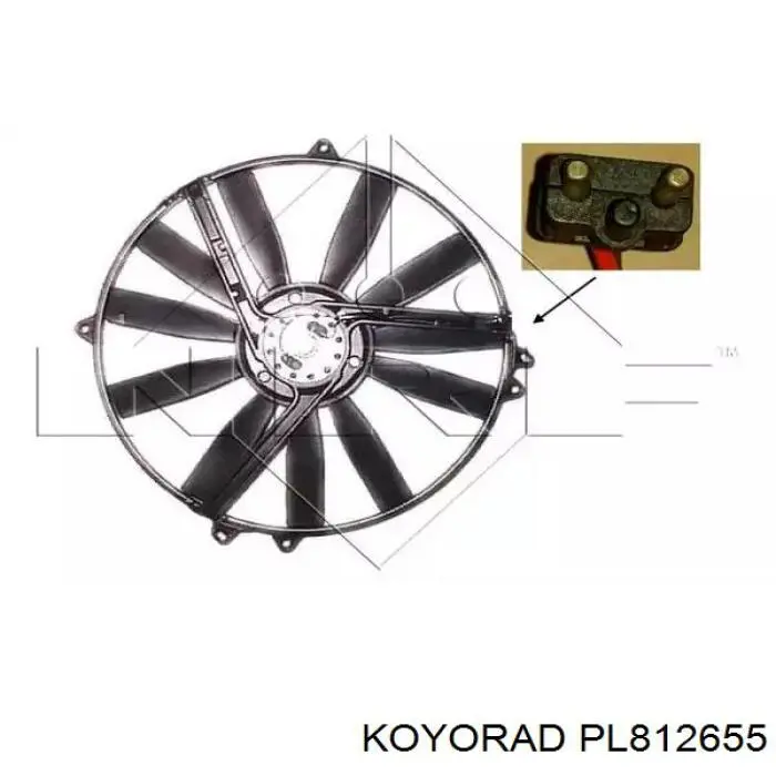 Радиатор PL812655 Koyorad