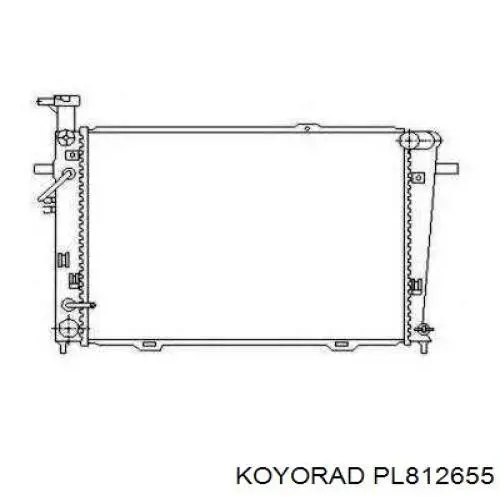 PL812655 Koyorad Радиатор основной