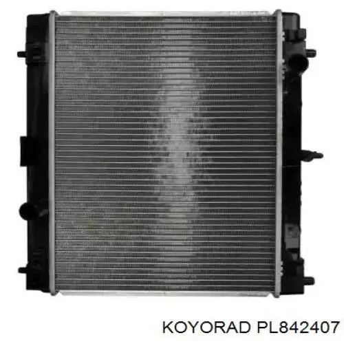 Радіатор охолодження двигуна PL842407 Koyorad