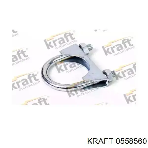 0558560 Kraft хомут глушителя передний