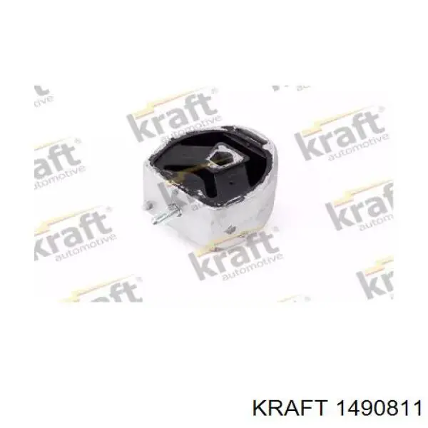 1490811 Kraft подушка трансмиссии (опора коробки передач левая)