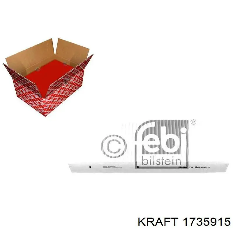 1735915 Kraft Внутрисалонный фильтр
