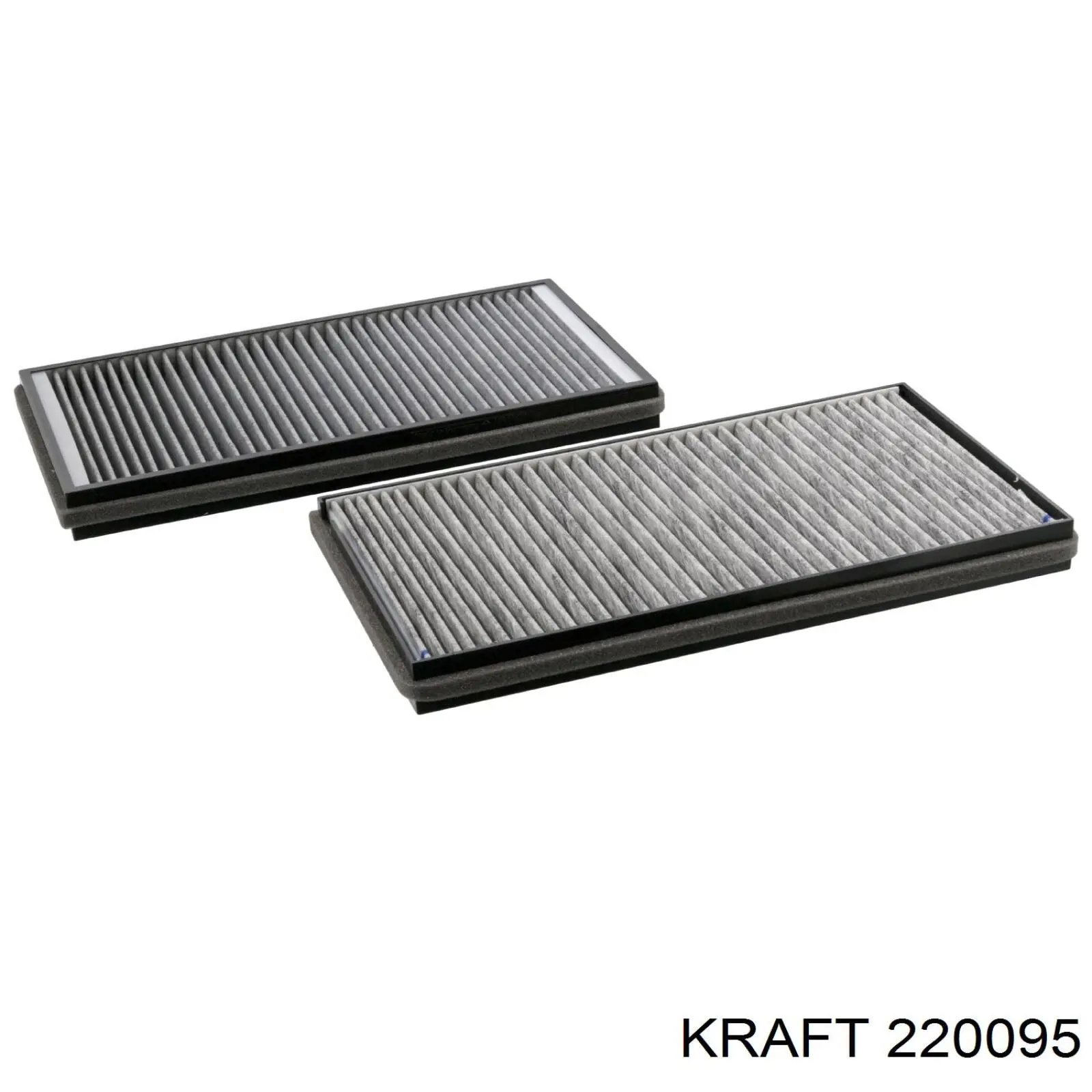 220095 Kraft радиатор кондиционера