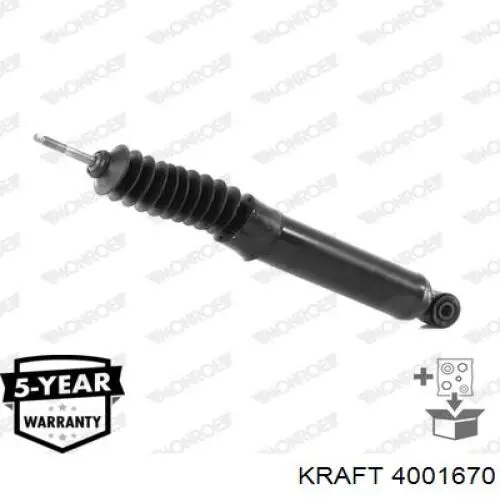 Стойка амортизатора передняя Kraft 4001670 цена, от 49.14 USD