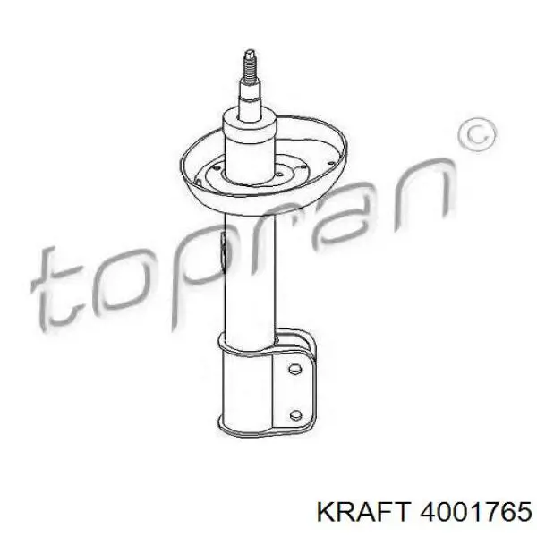 4001765 Kraft Амортизатор передний левый