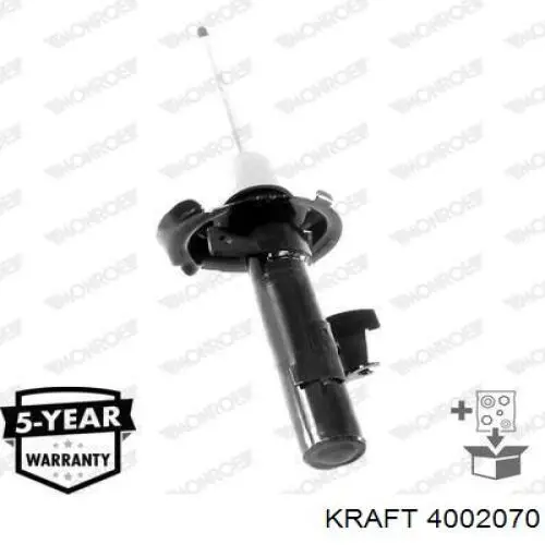 Купить 4002070 Kraft Амортизатор подвески передний левый