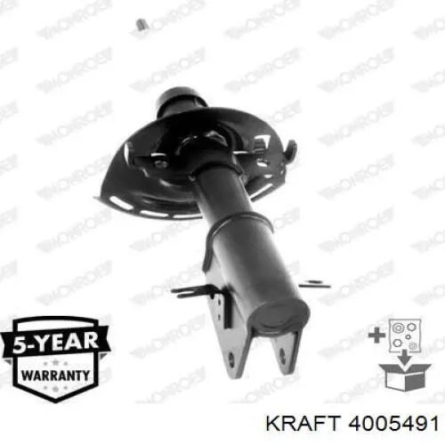 Стойка амортизатора передняя Kraft 4005491 цена, от 38.96 USD