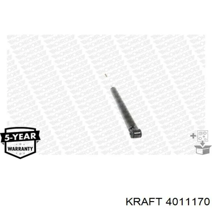 Купить 4011170 Kraft Амортизатор задней подвески