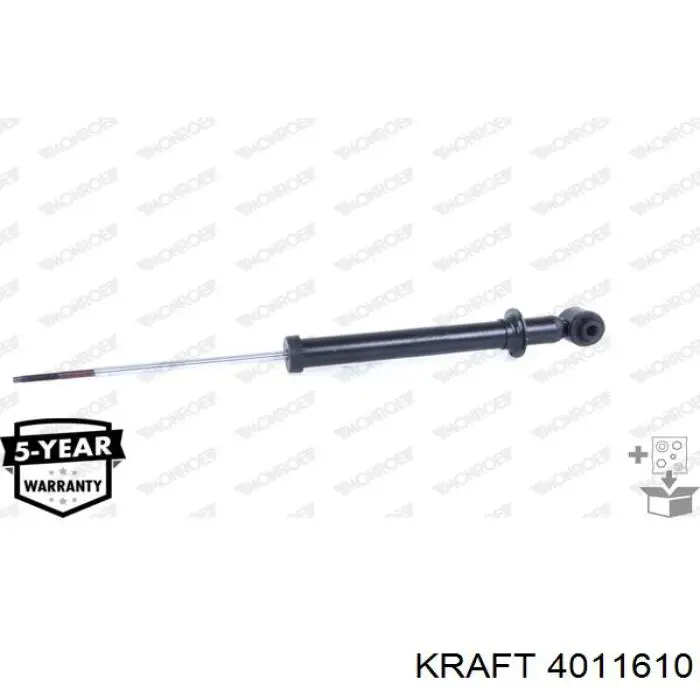 Стойка амортизатора задняя Kraft 4011610 цена, от 25.46 USD