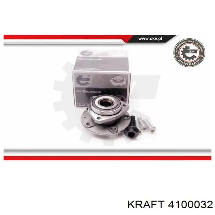 Ступица передняя KRAFT 4100032