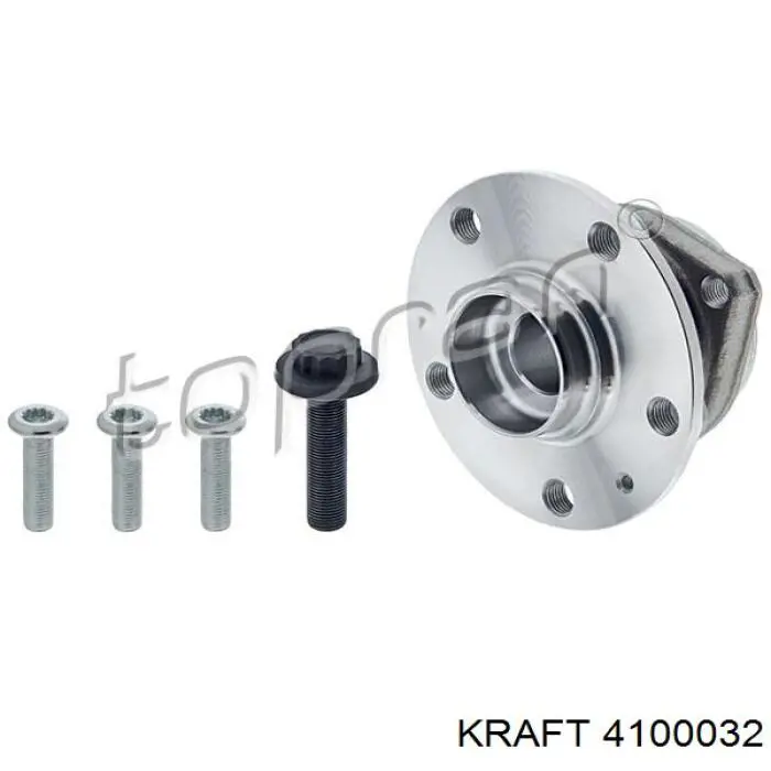 Ступицы передних колес Kraft 4100032 цена, от 52.48 USD