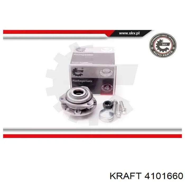 Ступица передняя KRAFT 4101660
