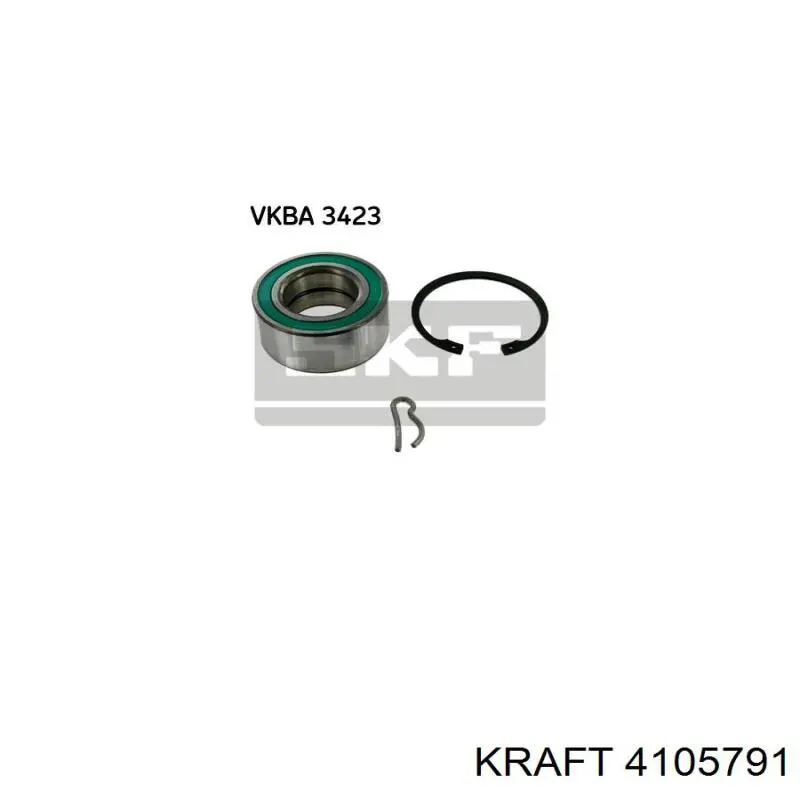 4105791 Kraft подшипник ступицы передней