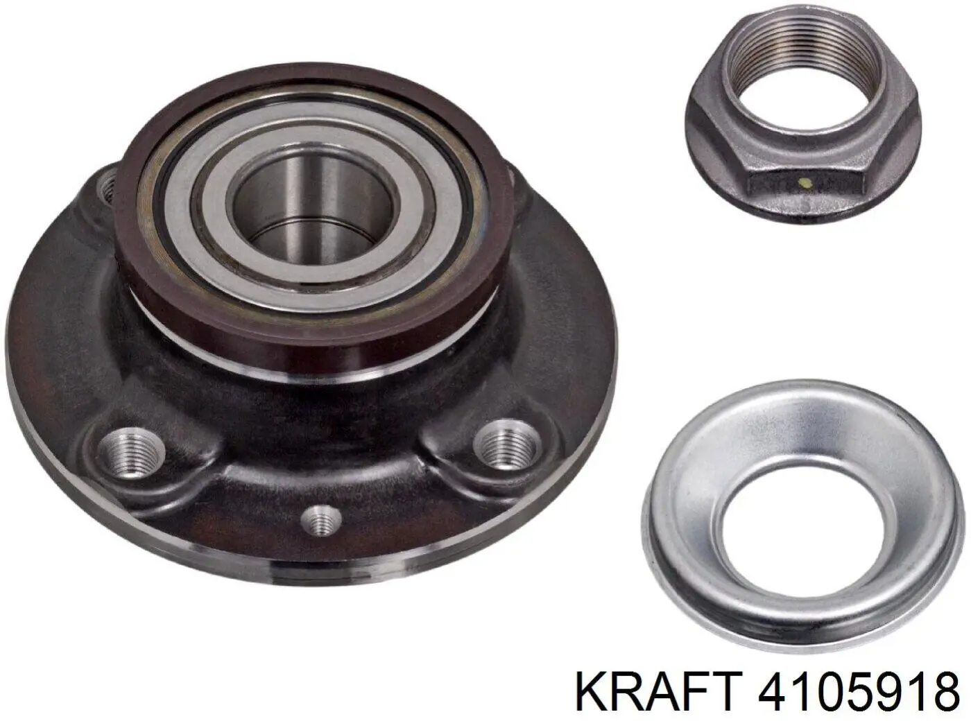 4105918 Kraft ступица задняя