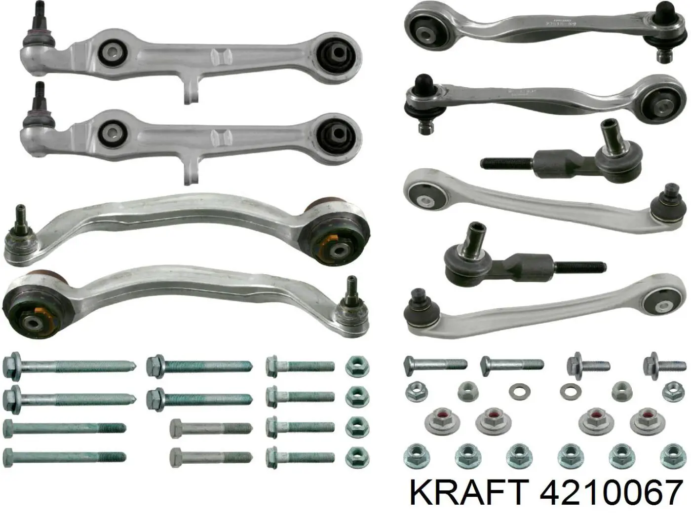 4210067 Kraft комплект рычагов передней подвески