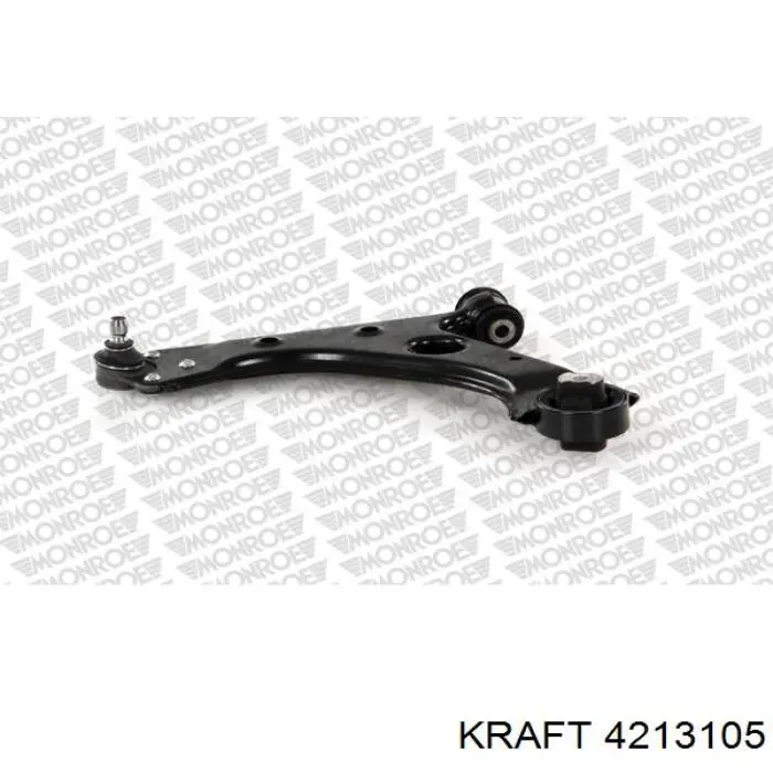 Левый рычаг передней нижней подвески Kraft 4213105 цена, от 41.34 USD