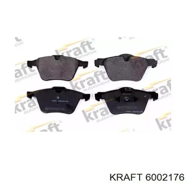 6002176 Kraft колодки тормозные передние дисковые