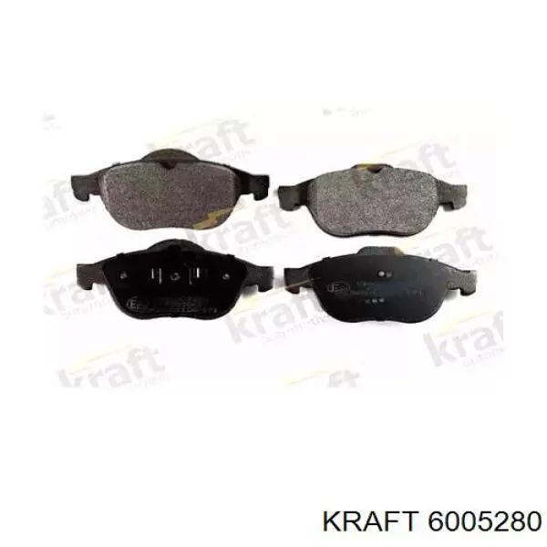 Передние тормозные колодки 7711946204 Renault (RVI)