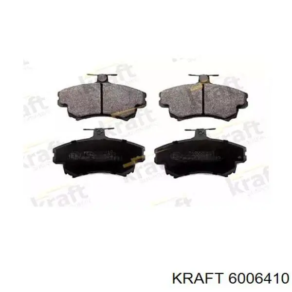 6006410 Kraft колодки тормозные передние дисковые