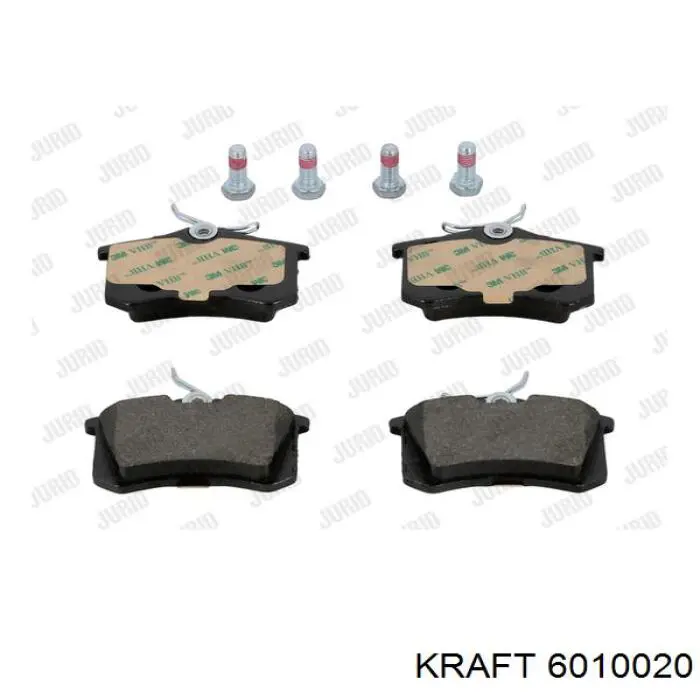 Задние тормозные колодки 986494600 Bosch