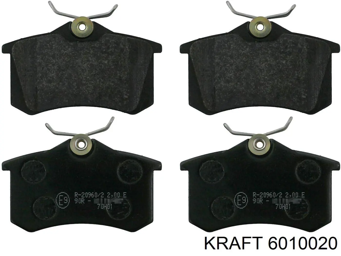 Купить BDS574 Starline Колодки тормозные задние, дисковые