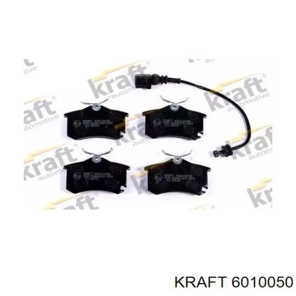6010050 Kraft колодки тормозные задние дисковые