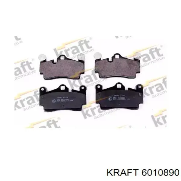 6010890 Kraft Колодки тормозные дисковые комплект