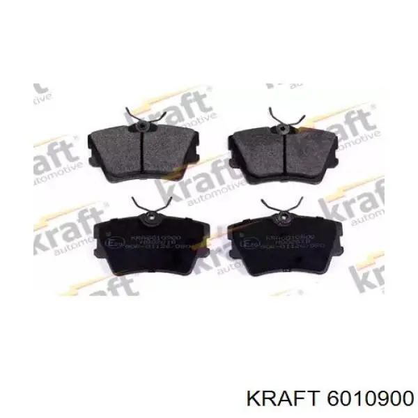 6010900 Kraft колодки тормозные задние дисковые