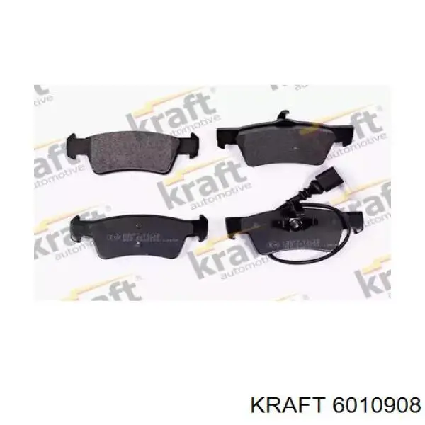 6010908 Kraft Колодки тормозные дисковые комплект