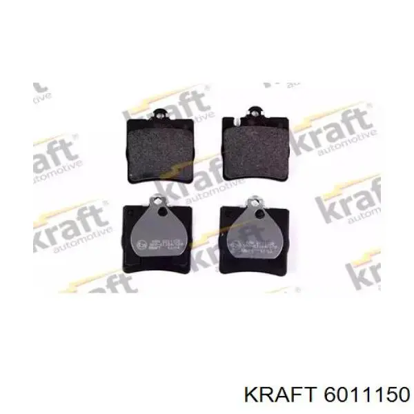 Задние тормозные колодки 6011150 Kraft
