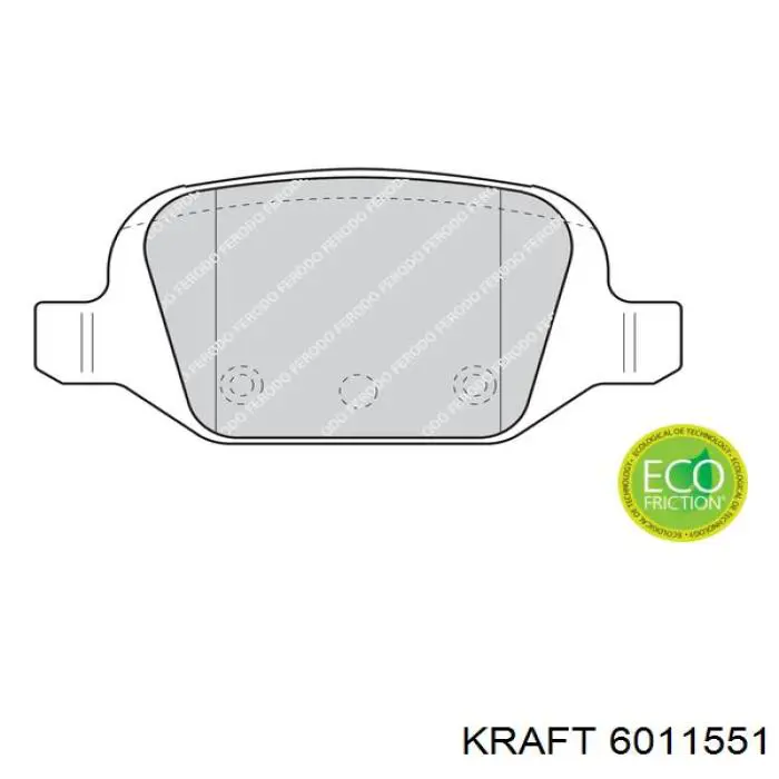 Задние тормозные колодки VKBP90414 SKF