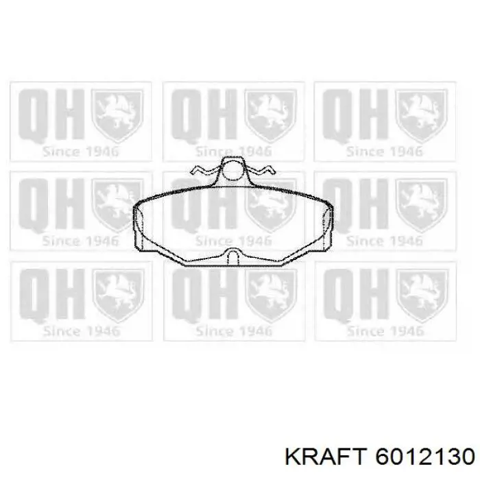 Задние дисковые колодки Goodrem RM1338