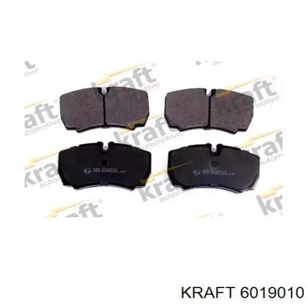 6019010 Kraft колодки тормозные задние дисковые